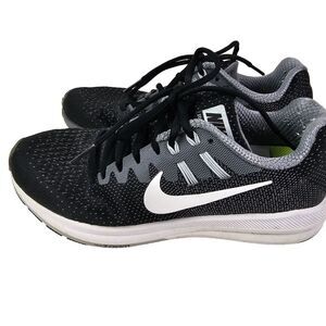 Women's Nike Air Zoom Structure‎ 20 Black Trainers Size 6.5